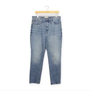 Madewell The High Rise Slim Leg Boy Tencel Jeans Size 30